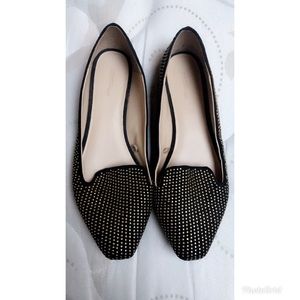 Zara studded loafers